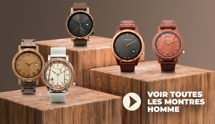 Montres en bois Homme